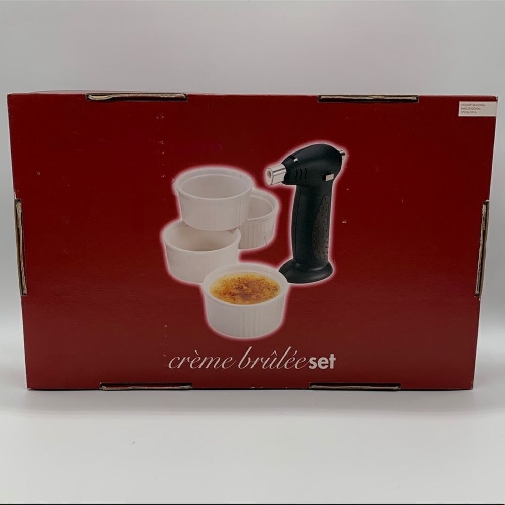 Crème Brûlée Remekin and Torch set NWT